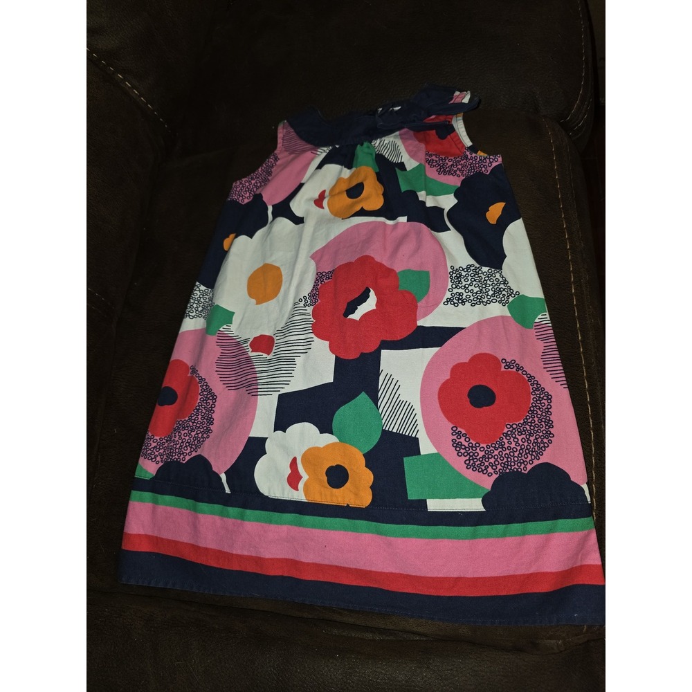 Gymboree smart little lady floral dress size 5 back to school
